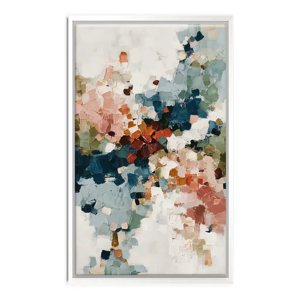 Impasto Burst Canvas Print Impasto Burst Canvas Print wall art product Chromatic Storm Studio