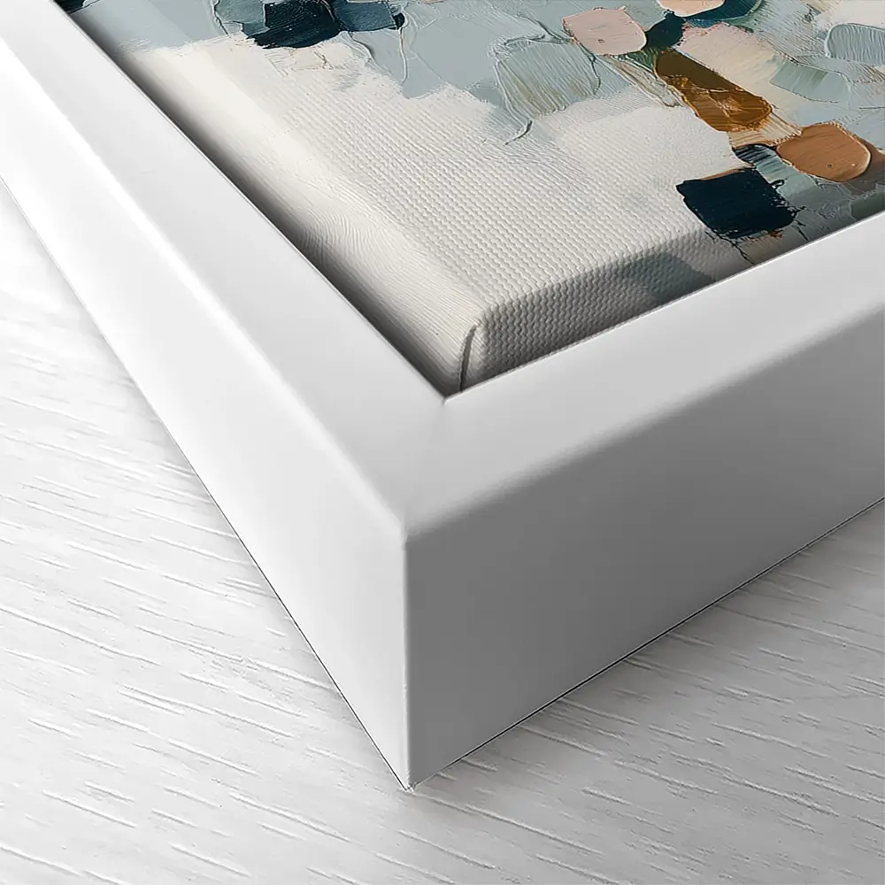 Impasto Burst Canvas Print Impasto Burst Canvas Print wall art product Chromatic Storm Studio