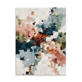 Impasto Burst Canvas Print Impasto Burst Canvas Print wall art product Chromatic Storm Studio