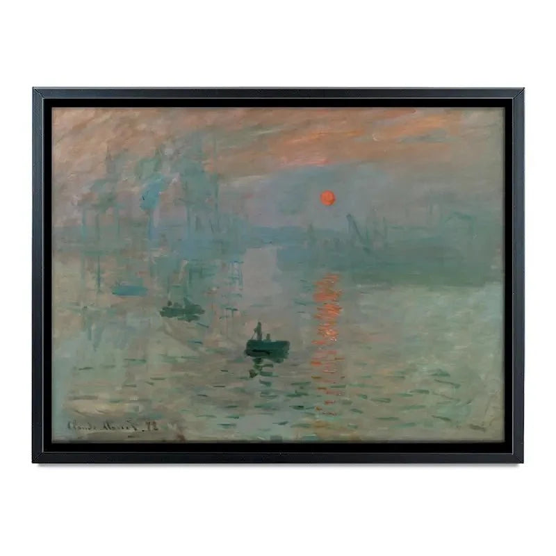 Impression, Sunrise Canvas Print Impression, Sunrise Canvas Print wall art product Claude Monet