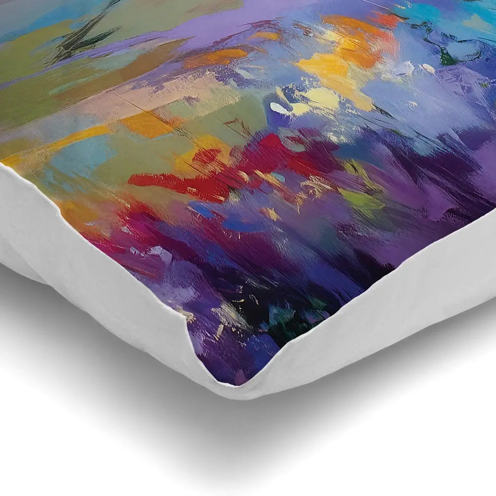 Impressions Of A Peaceful Valley Cushion Impressions Of A Peaceful Valley Cushion wall art product Leon Devenice