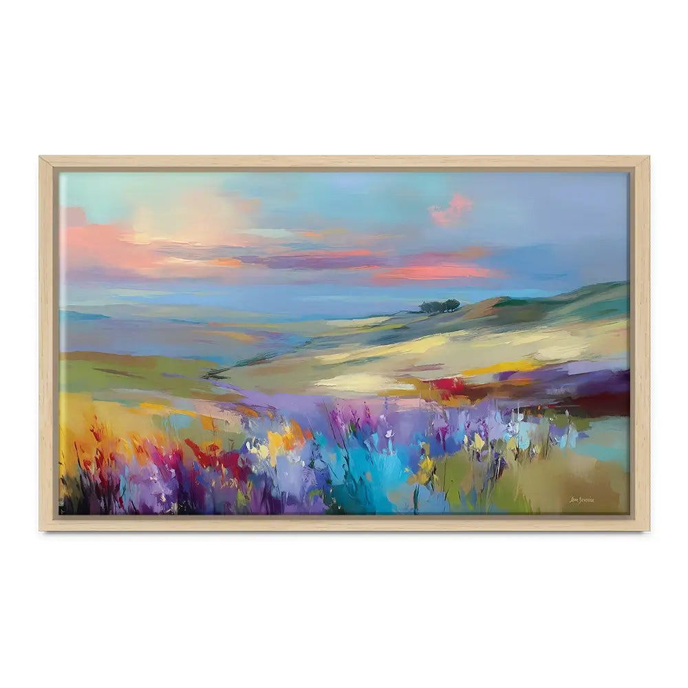 Impressions Of A Peaceful Valley Oversized Canvas Print Impressions Of A Peaceful Valley Oversized Canvas Print wall art product Leon Devenice