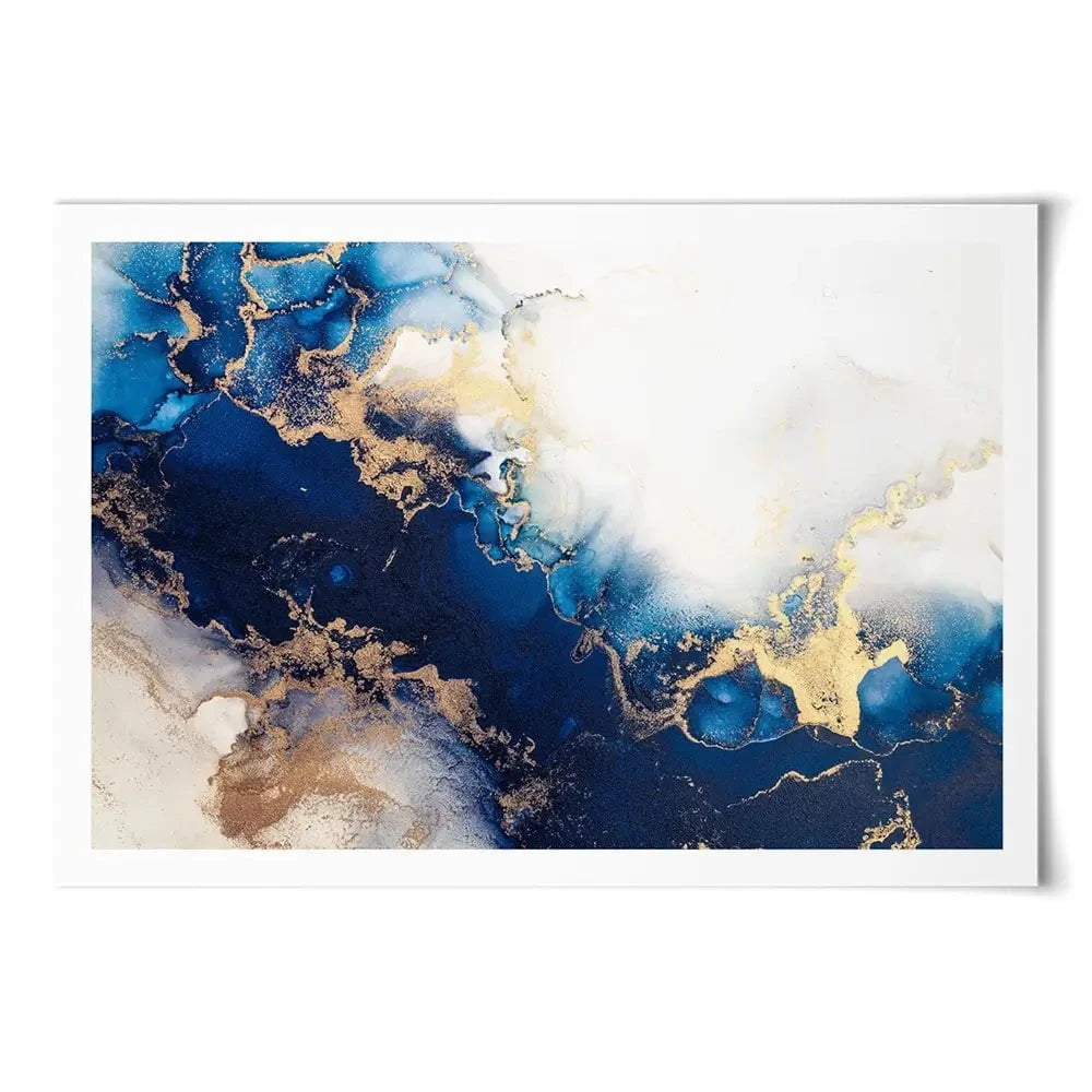 In The Deep Blue Art Print In The Deep Blue Art Print wall art product Blue Planet Studio / Shutterstock