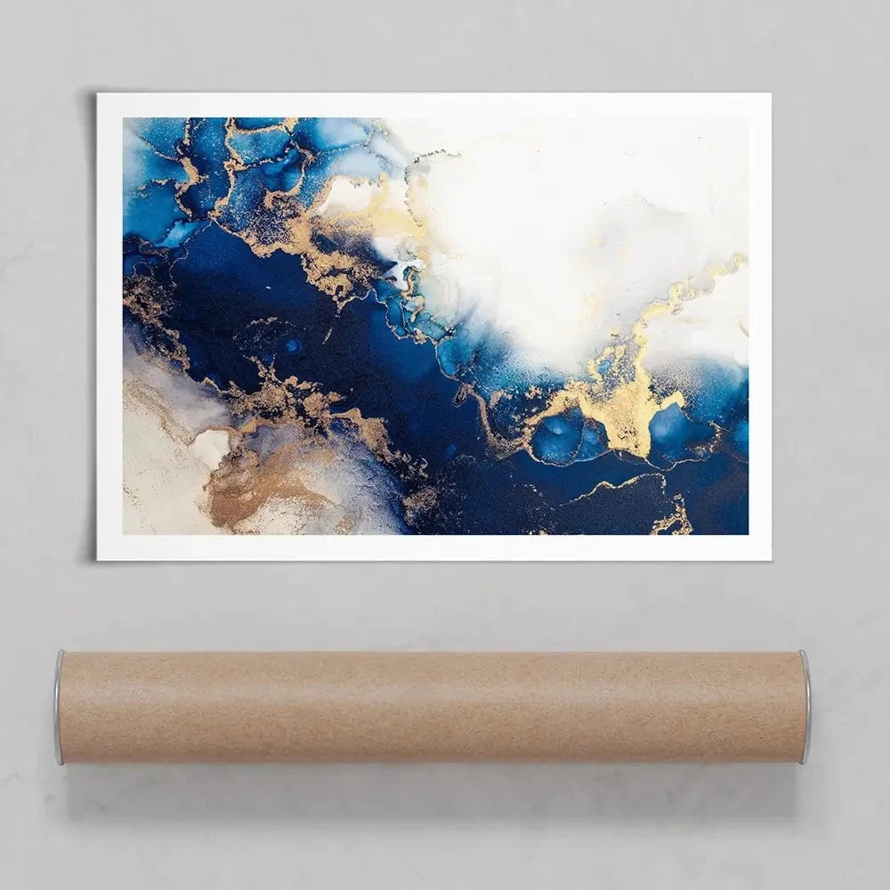 In The Deep Blue Art Print In The Deep Blue Art Print wall art product Blue Planet Studio / Shutterstock
