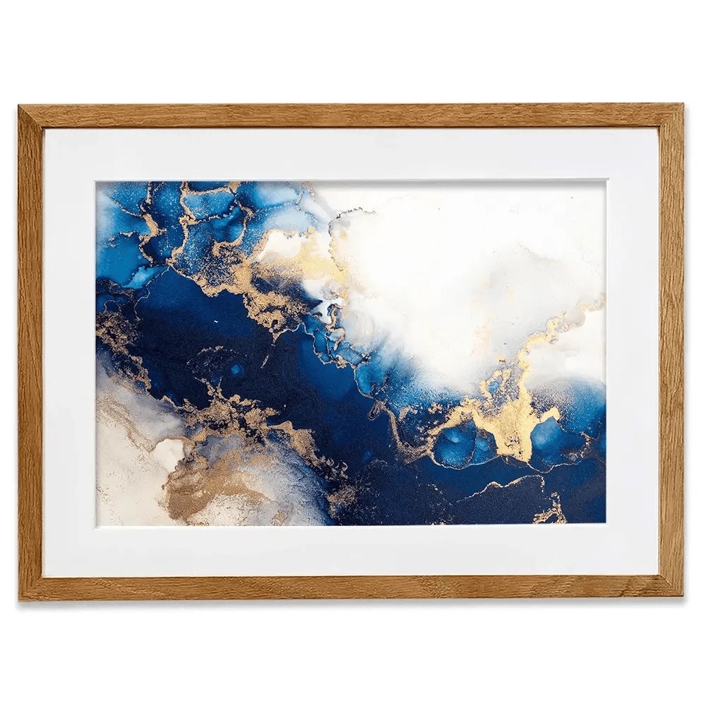 In The Deep Blue Framed Art Print In The Deep Blue Framed Art Print wall art product Blue Planet Studio / Shutterstock