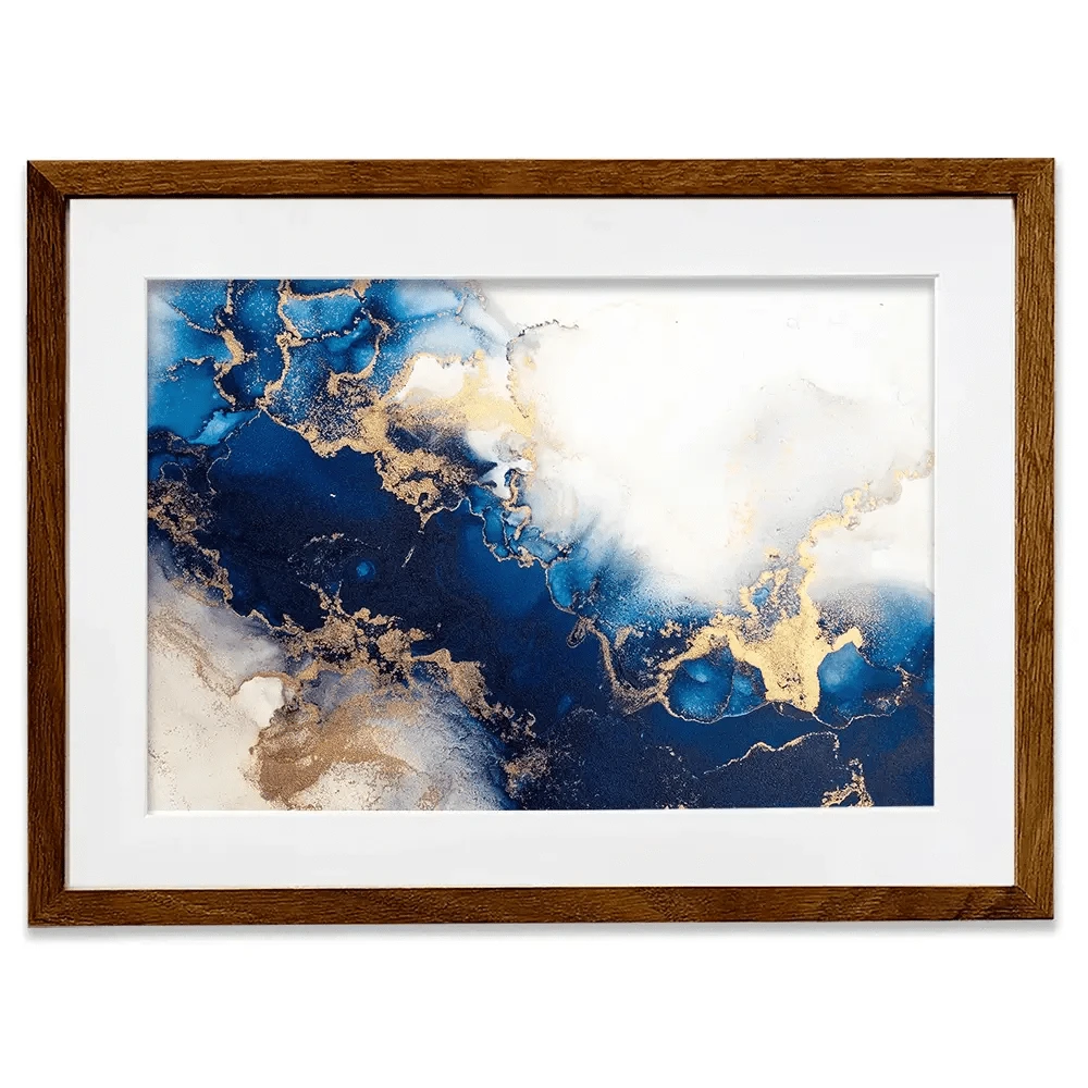 In The Deep Blue Framed Art Print In The Deep Blue Framed Art Print wall art product Blue Planet Studio / Shutterstock