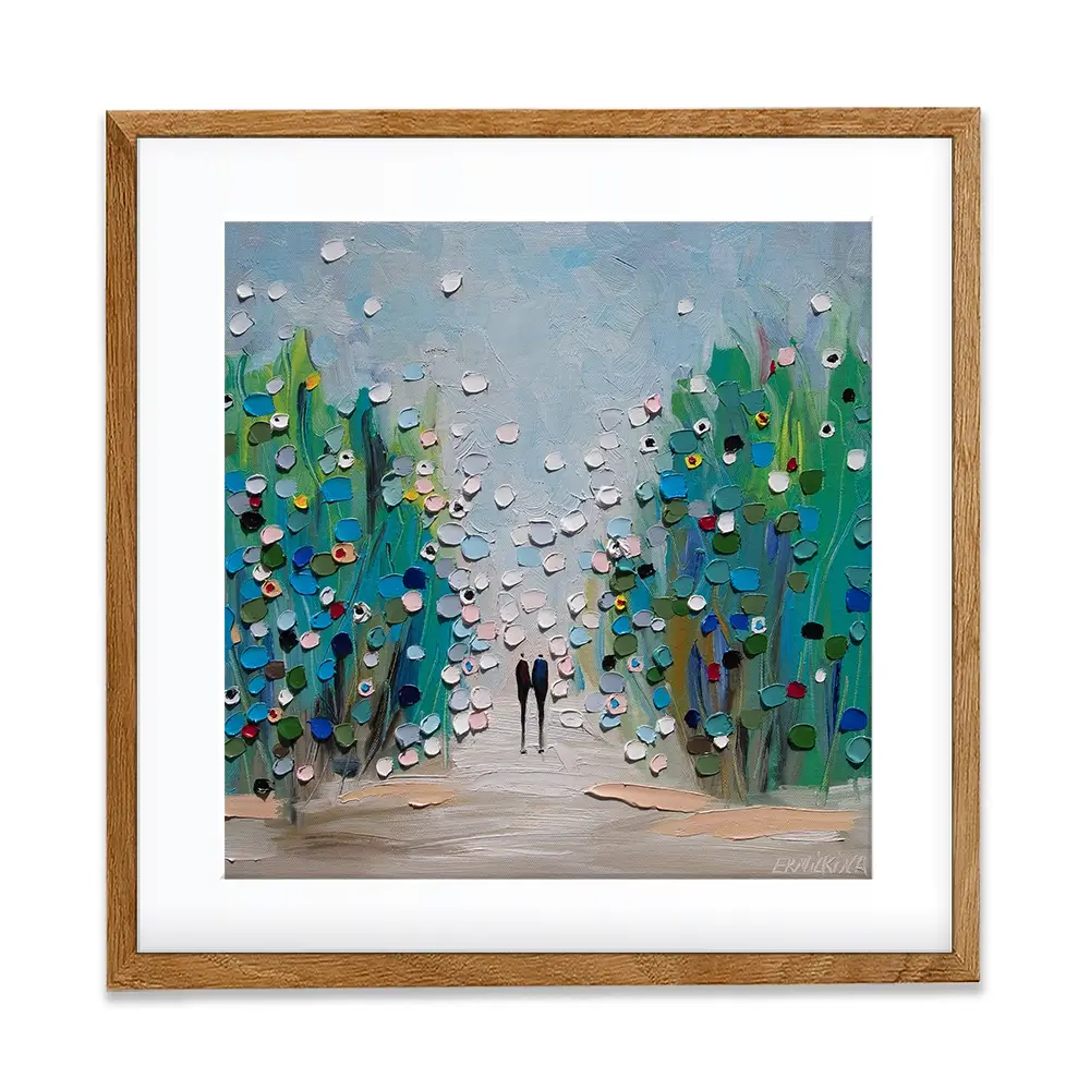 In The Garden Framed Art Print In The Garden Framed Art Print wall art product Ekaterina Ermilkina