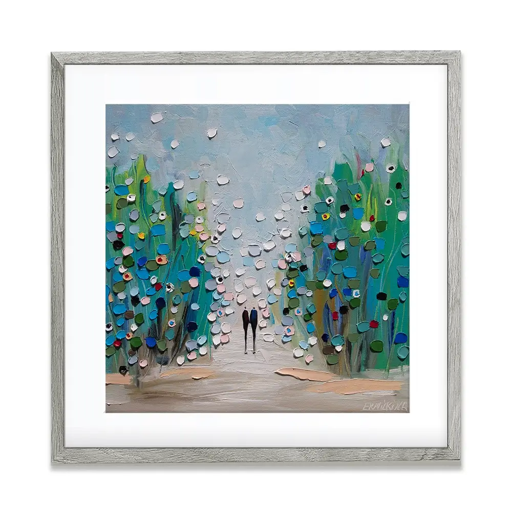In The Garden Framed Art Print In The Garden Framed Art Print wall art product Ekaterina Ermilkina