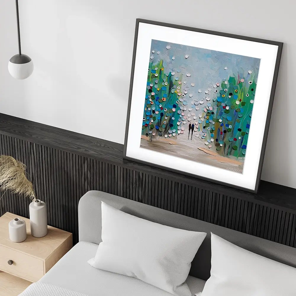 In The Garden Framed Art Print In The Garden Framed Art Print wall art product Ekaterina Ermilkina