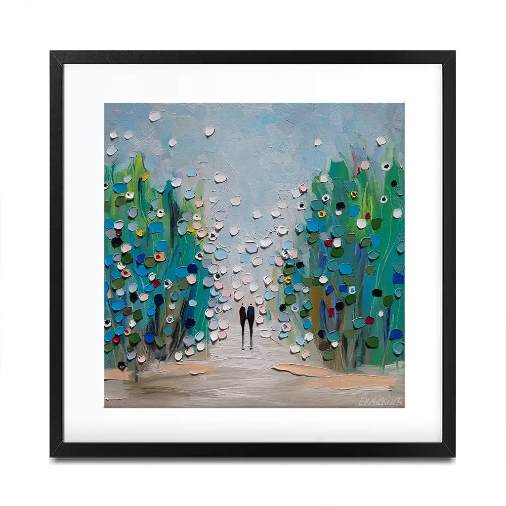 In The Garden Framed Art Print In The Garden Framed Art Print wall art product Ekaterina Ermilkina