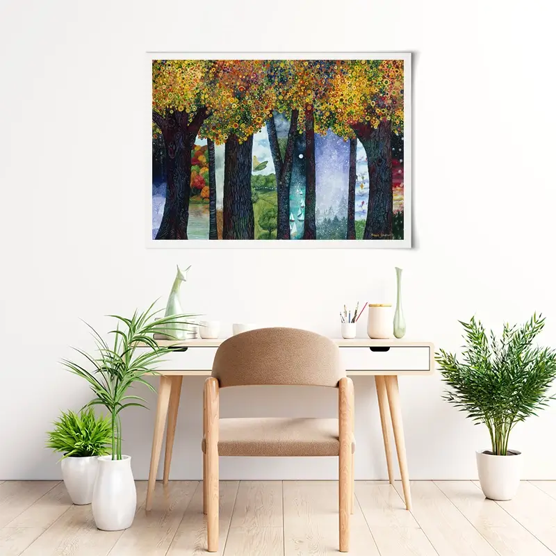 Inbetween Places Art Print Inbetween Places Art Print wall art product Maggie Vandewalle - Independent