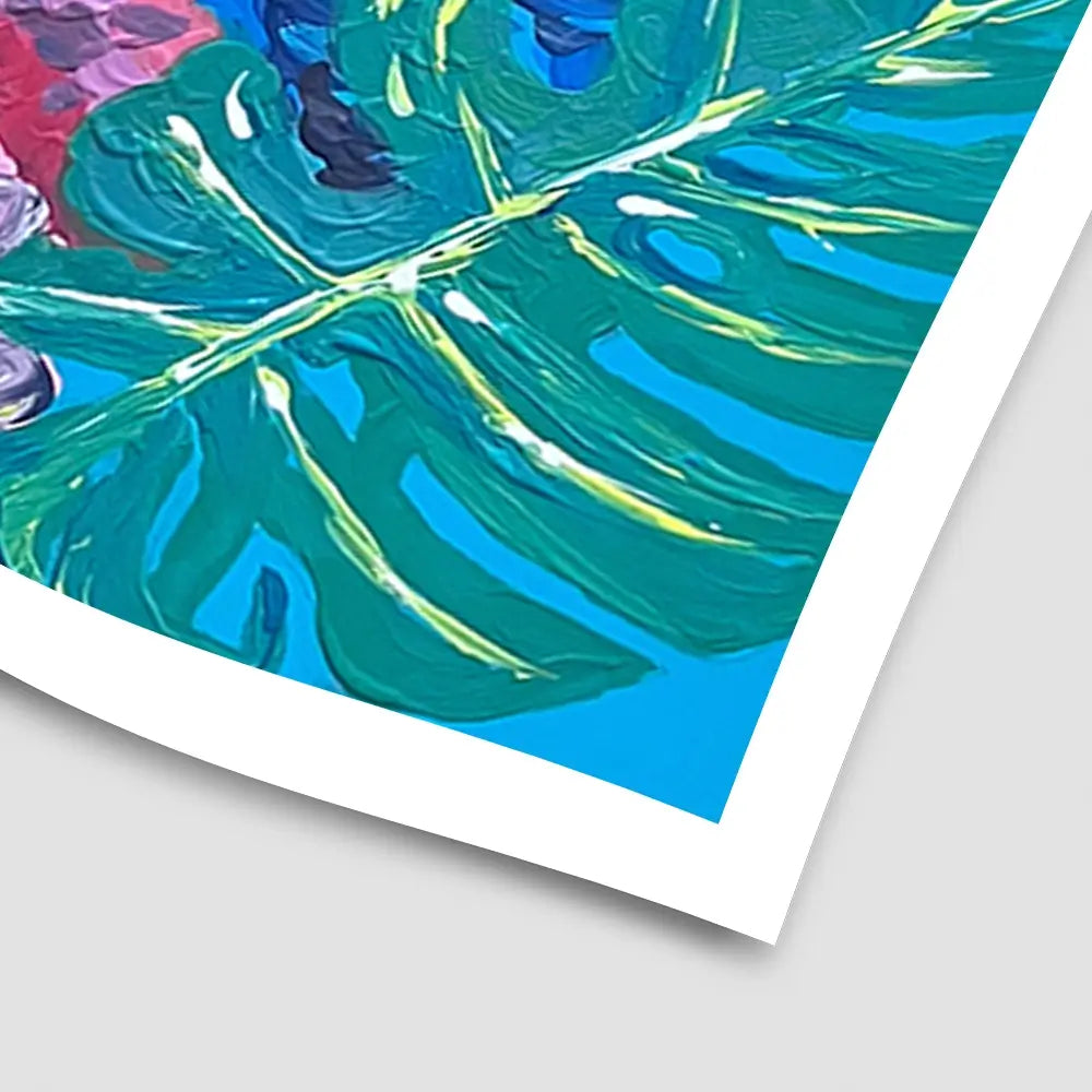 Indigo And Ziggy Art Print Indigo And Ziggy Art Print wall art product Jo Mulligan