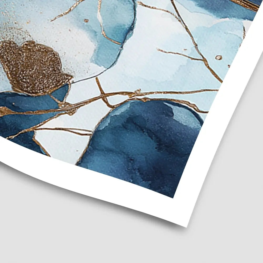 Indigo Eucalptus Art Print Indigo Eucalptus Art Print wall art product Svetlana Aleynikova