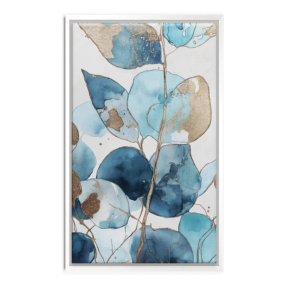 Indigo Eucalptus Canvas Print Indigo Eucalptus Canvas Print wall art product Svetlana Aleynikova
