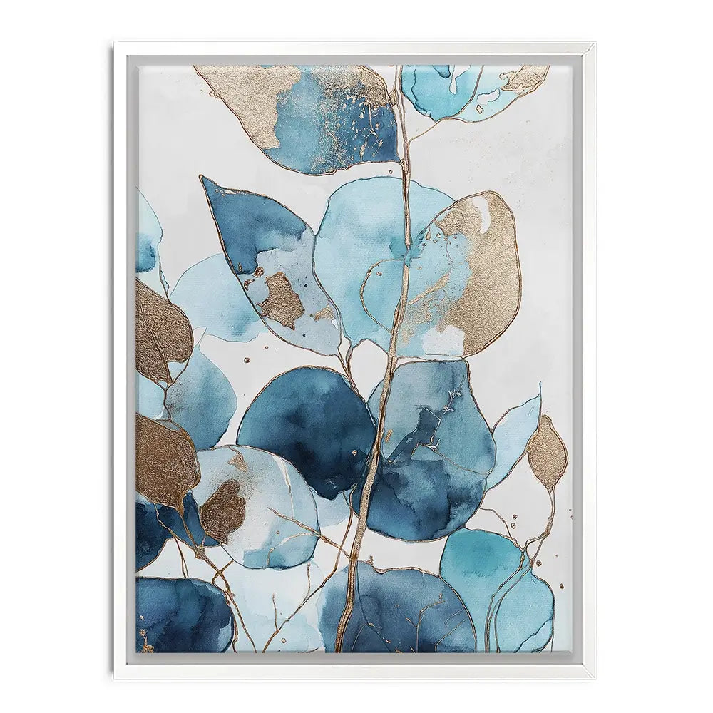 Indigo Eucalptus Canvas Print Indigo Eucalptus Canvas Print wall art product Svetlana Aleynikova