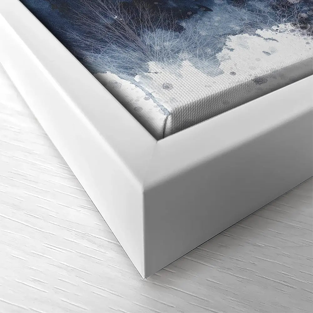 Indigo Forest Canvas Print Indigo Forest Canvas Print wall art product Carol Robinson