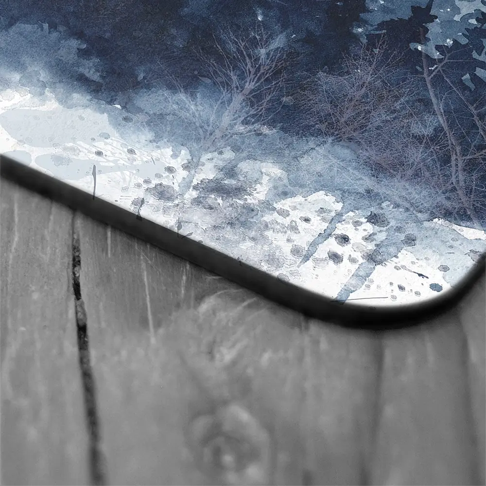 Indigo Forest Coaster Set Indigo Forest Coaster Set wall art product Carol Robinson