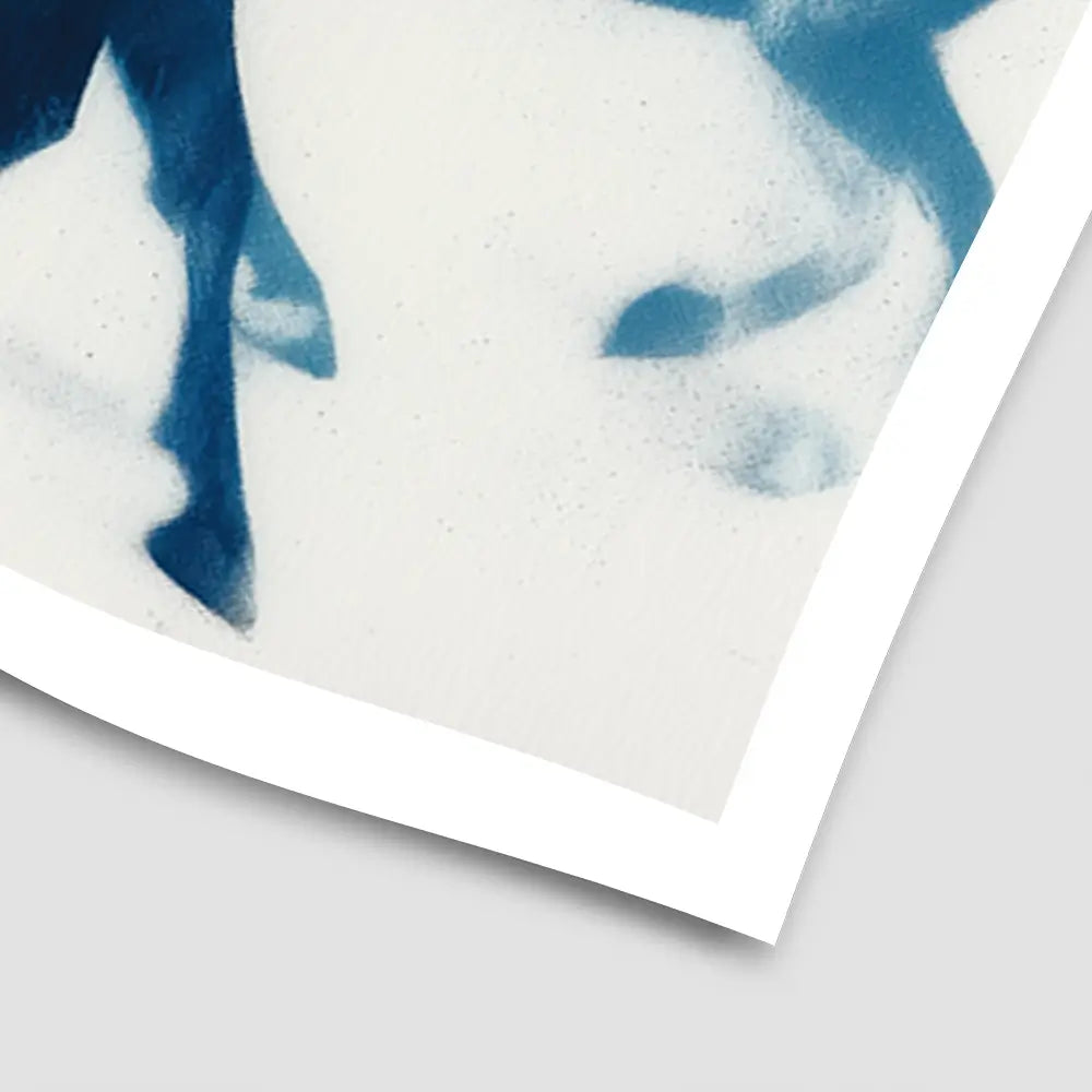 Indigo Running Horses Art Print Indigo Running Horses Art Print wall art product Chromatic Storm Studio