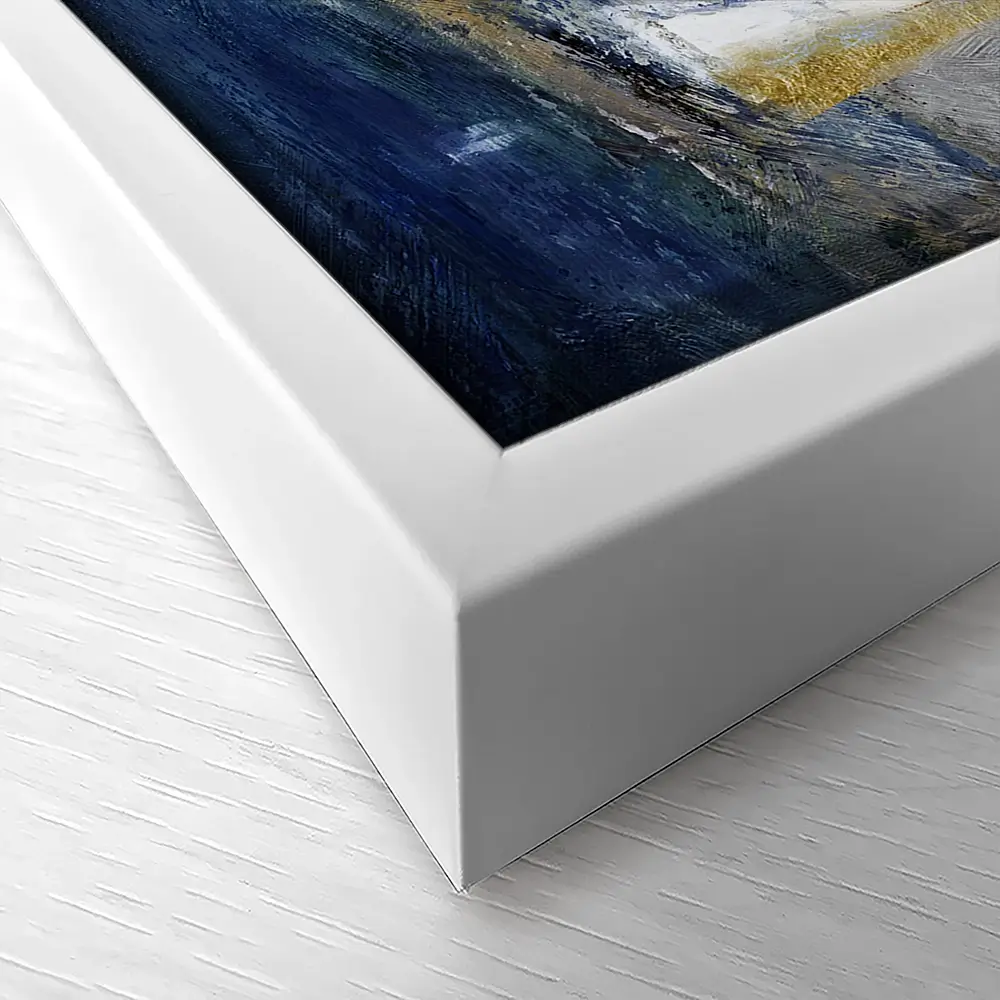Indigo Swells Canvas Print Indigo Swells Canvas Print wall art product Carol Robinson