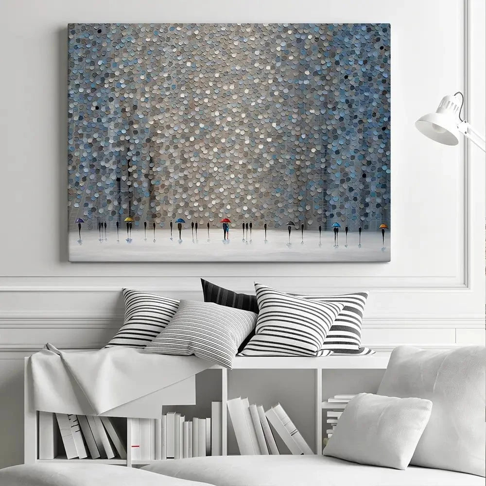 Infinity Rain Canvas Print Infinity Rain Canvas Print wall art product Ekaterina Ermilkina