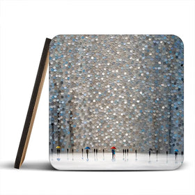 Infinity Rain Coaster Set Infinity Rain Coaster Set wall art product Ekaterina Ermilkina