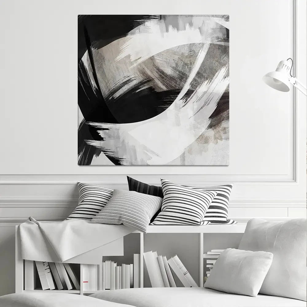 Infinity Square Canvas Print Infinity Square Canvas Print wall art product Aimee Linzi