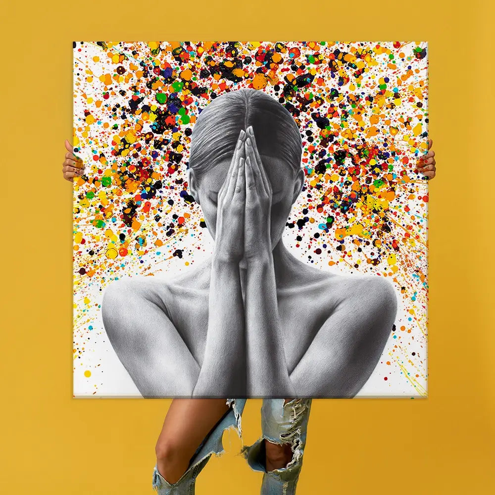 Inhale The Future Exhale The Past Oversized Canvas Print Inhale The Future Exhale The Past Oversized Canvas Print wall art product Art Print Shop