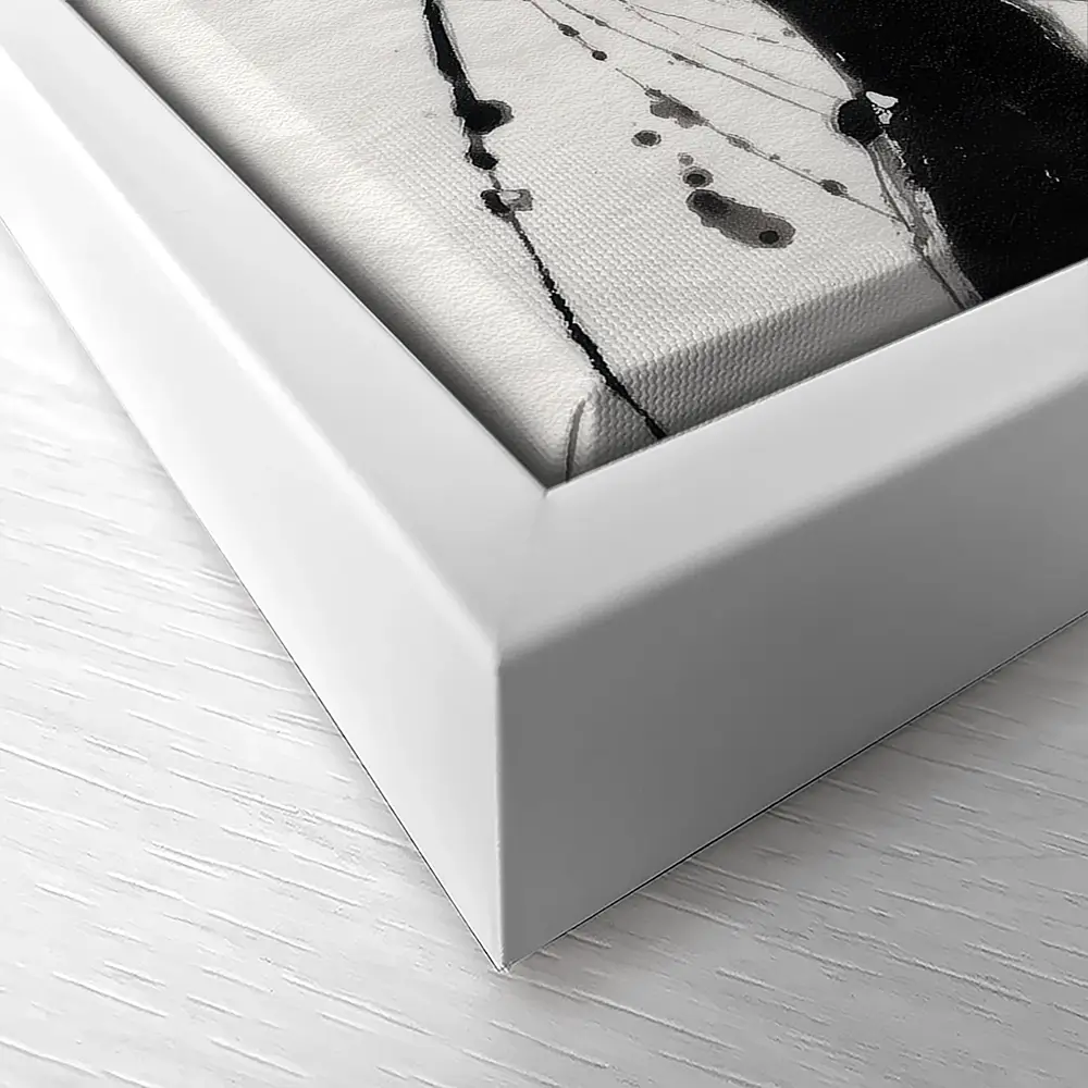 Ink River Waves Canvas Print Ink River Waves Canvas Print wall art product Chromatic Storm Studio