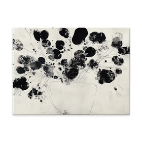 Ink Style Flower Arrangement Canvas Print Ink Style Flower Arrangement Canvas Print wall art product Chromatic Storm Studio