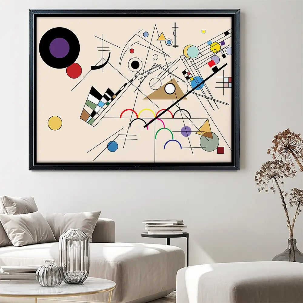 Inspired By Composition 8 Canvas Print Inspired By Composition 8 Canvas Print wall art product Darvik Design / Shutterstock