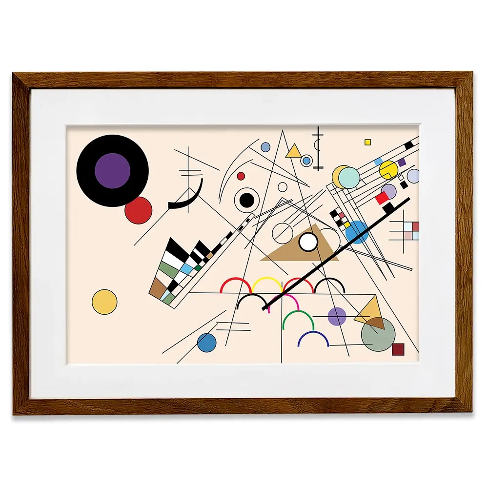 Inspired By Composition 8 Framed Art Print Inspired By Composition 8 Framed Art Print wall art product Darvik Design / Shutterstock