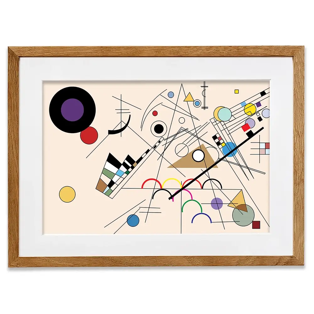 Inspired By Composition 8 Framed Art Print Inspired By Composition 8 Framed Art Print wall art product Darvik Design / Shutterstock
