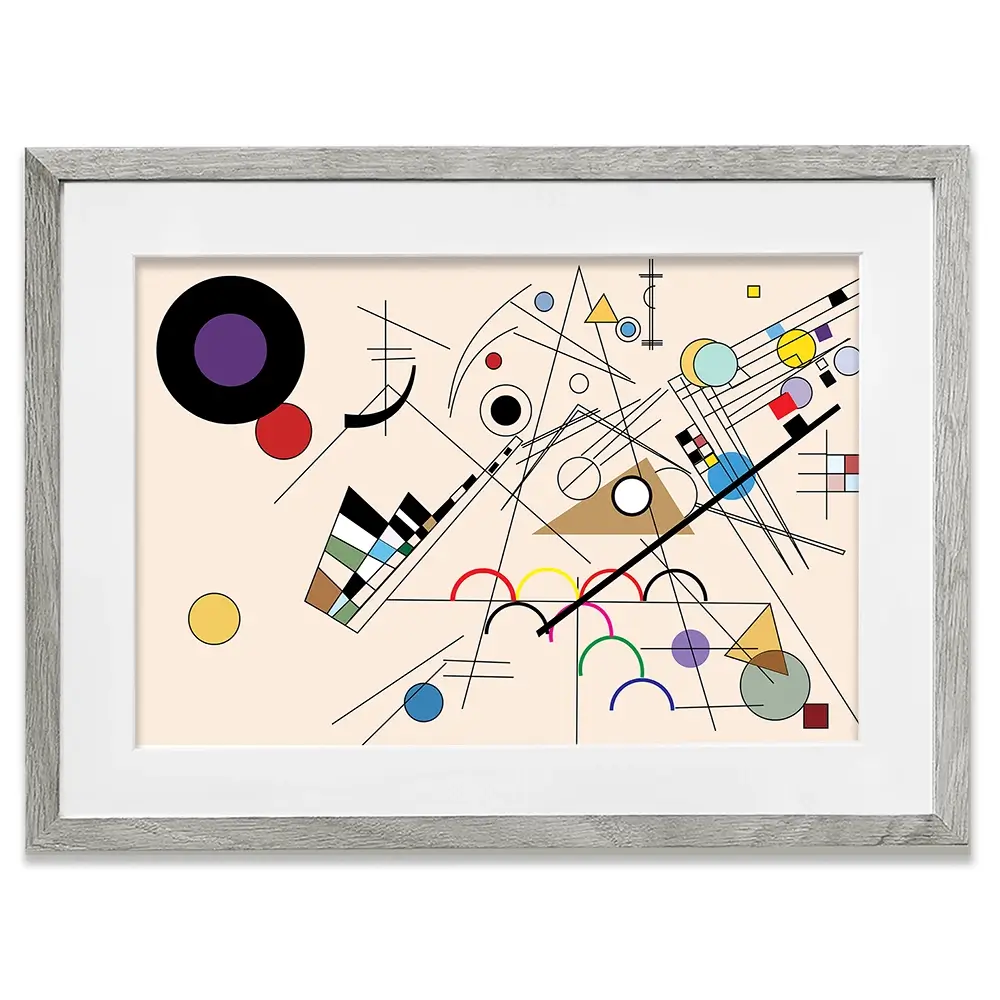 Inspired By Composition 8 Framed Art Print Inspired By Composition 8 Framed Art Print wall art product Darvik Design / Shutterstock