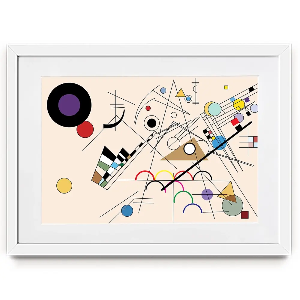 Inspired By Composition 8 Framed Art Print Inspired By Composition 8 Framed Art Print wall art product Darvik Design / Shutterstock