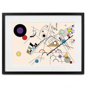 Inspired By Composition 8 Framed Art Print Inspired By Composition 8 Framed Art Print wall art product Darvik Design / Shutterstock