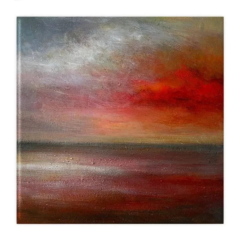 Intense Red Clouds Canvas Print Intense Red Clouds Canvas Print wall art product Craig Askew