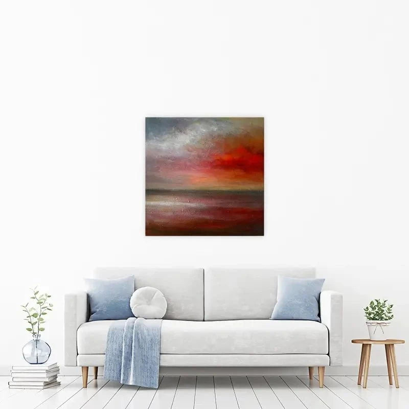 Intense Red Clouds Canvas Print Intense Red Clouds Canvas Print wall art product Craig Askew