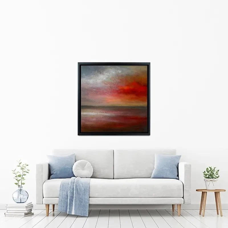 Intense Red Clouds Canvas Print Intense Red Clouds Canvas Print wall art product Craig Askew