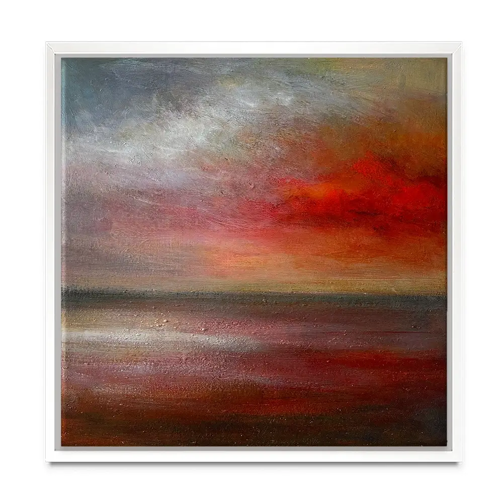 Intense Red Clouds Canvas Print Intense Red Clouds Canvas Print wall art product Craig Askew