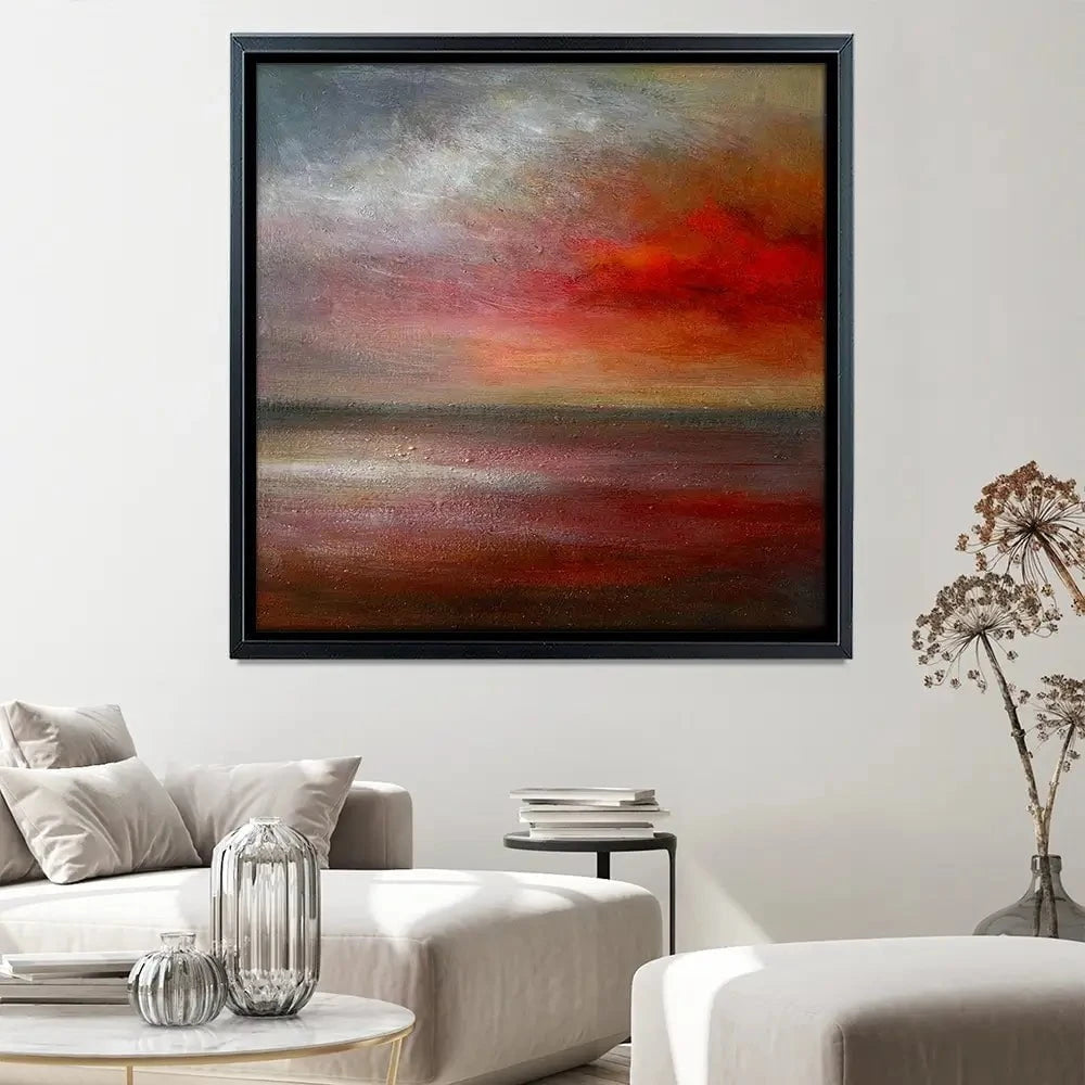 Intense Red Clouds Canvas Print Intense Red Clouds Canvas Print wall art product Craig Askew