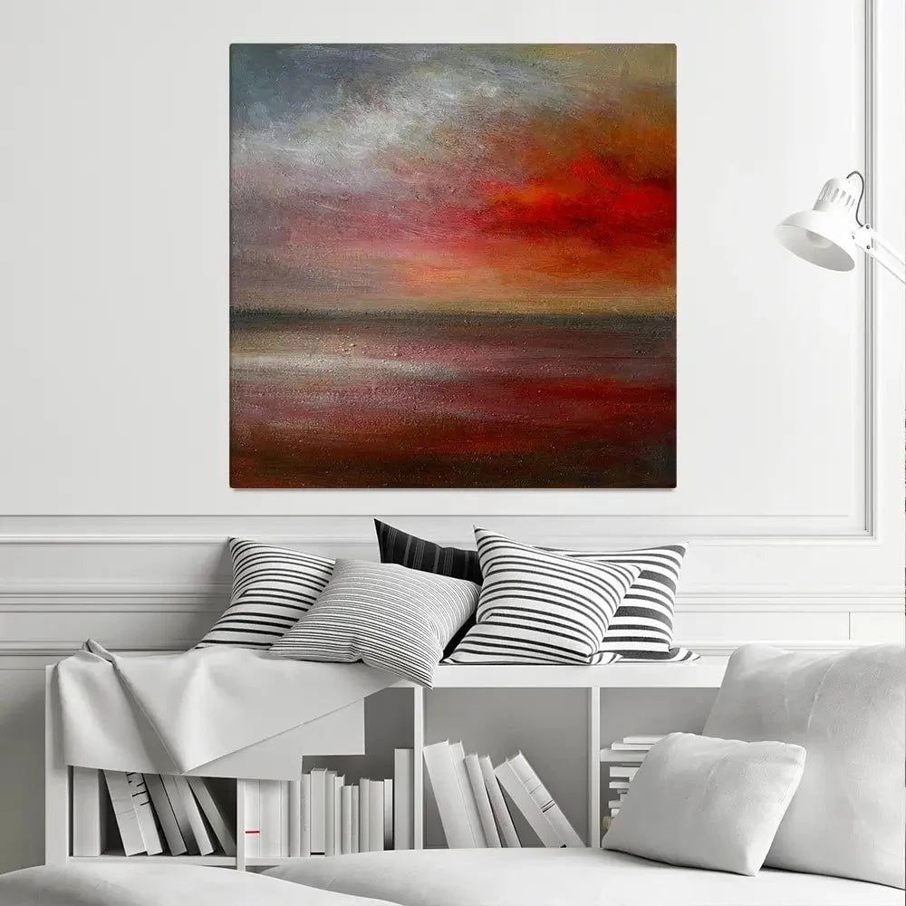 Intense Red Clouds Canvas Print Intense Red Clouds Canvas Print wall art product Craig Askew