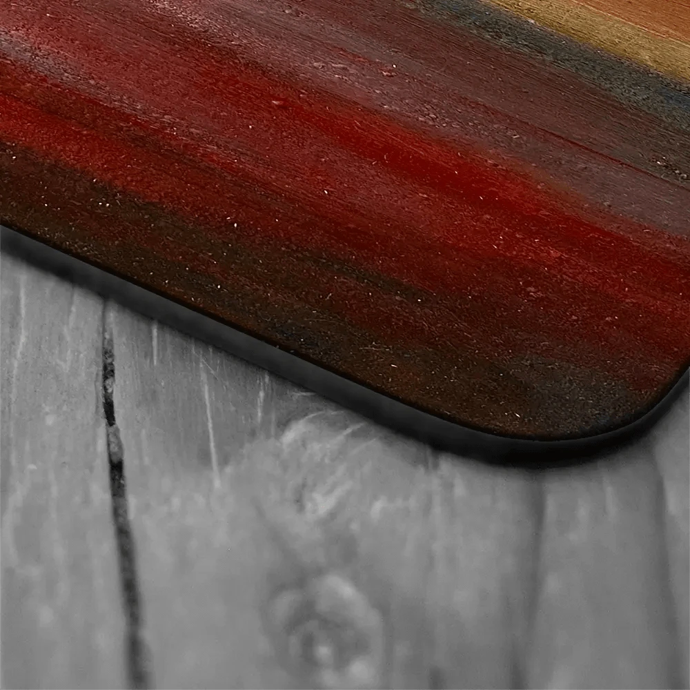 Intense Red Clouds Coaster Set Rainbow Soul Tree Coaster Set | Rainbow Soul Tree Art Coasters wall art product Craig Askew