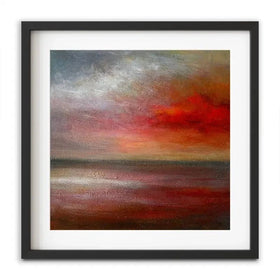 Intense Red Clouds Framed Art Print Intense Red Clouds Framed Art Print wall art product Craig Askew