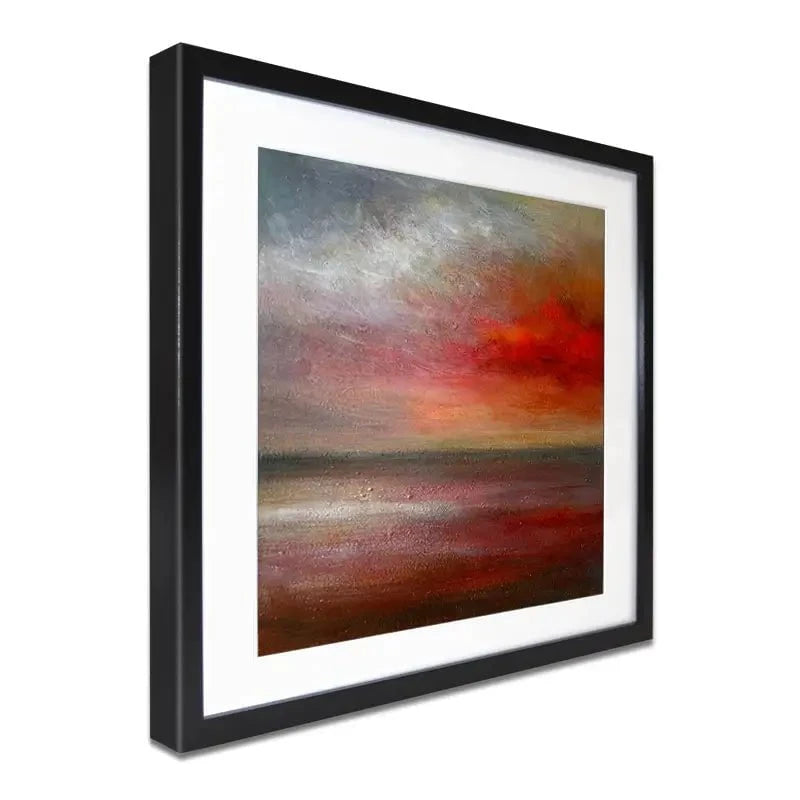 Intense Red Clouds Framed Art Print Intense Red Clouds Framed Art Print wall art product Craig Askew