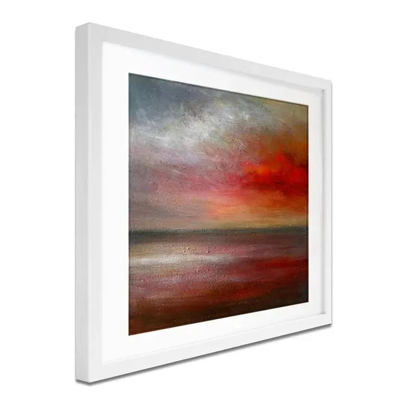 Intense Red Clouds Framed Art Print Intense Red Clouds Framed Art Print wall art product Craig Askew