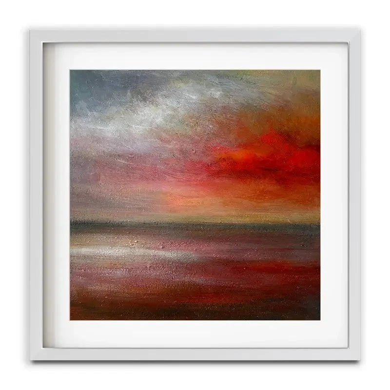 Intense Red Clouds Framed Art Print Intense Red Clouds Framed Art Print wall art product Craig Askew