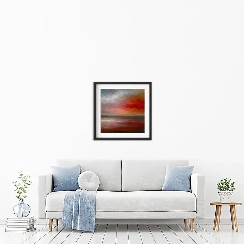 Intense Red Clouds Framed Art Print Intense Red Clouds Framed Art Print wall art product Craig Askew