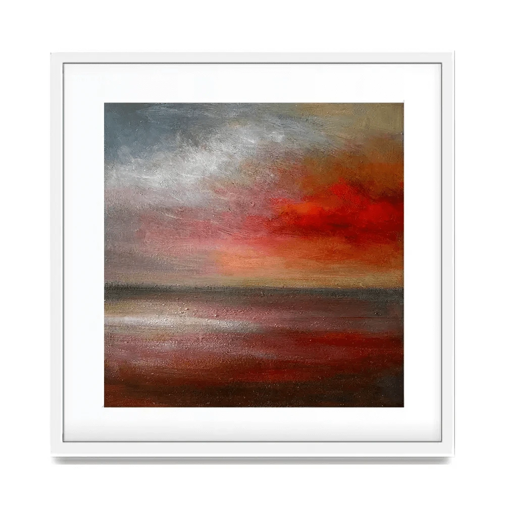 Intense Red Clouds Framed Art Print Intense Red Clouds Framed Art Print wall art product Craig Askew