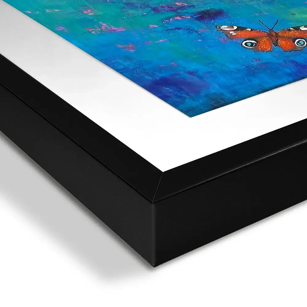 Into The Light Square Framed Art Print Into The Light Square Framed Art Print wall art product Laure Bury