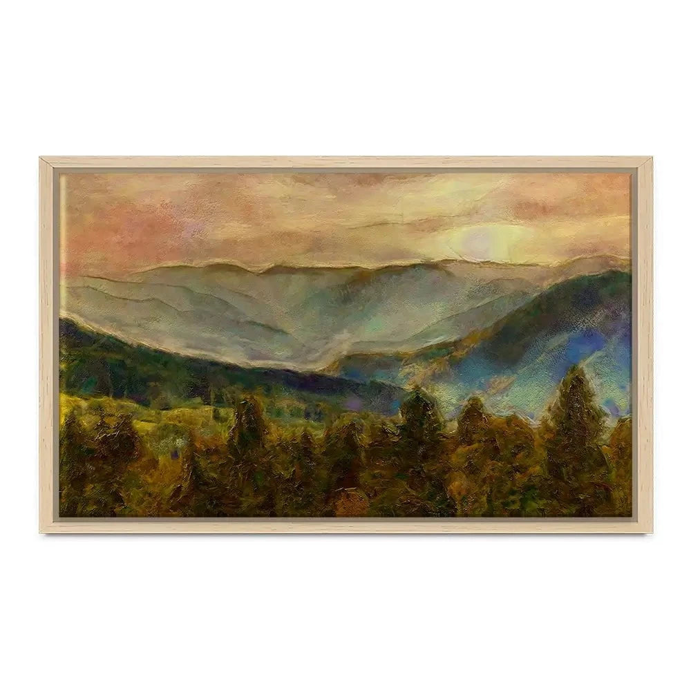 Into The Valley Canvas Print Into The Valley Canvas Print wall art product Alonzo Saunders